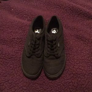 Black Vans!